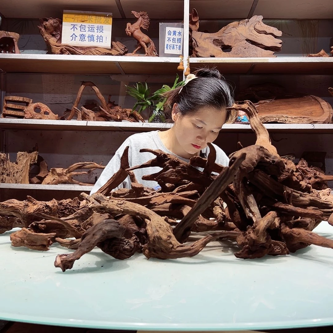 至***上紫砂紫柚沉木不包损不包秒沉介意慎拍4364紫柚枝条