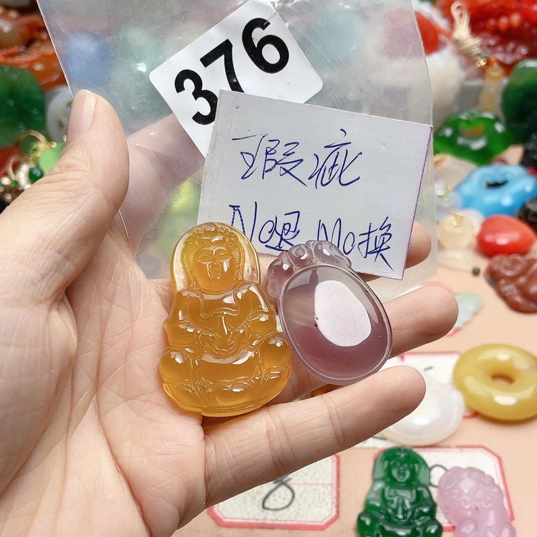 合金颈饰玛瑙/玉髓蔡*