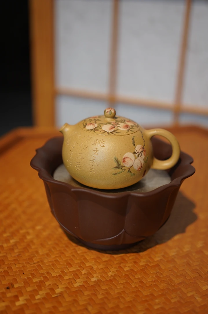 西施壶 桃之妖妖 150cc本绿泥 陈奕心制