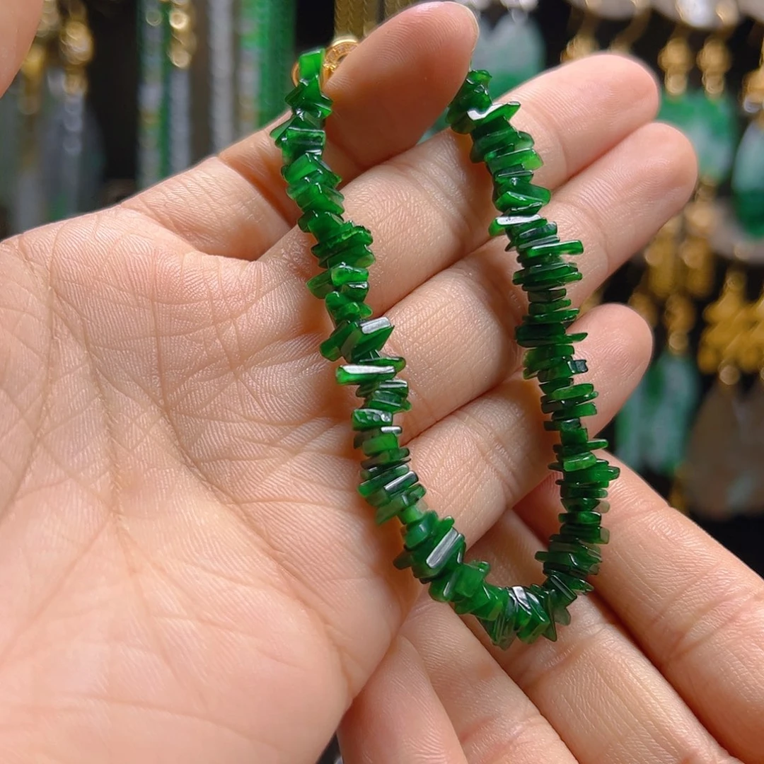 未镶嵌翡翠耳饰翡翠