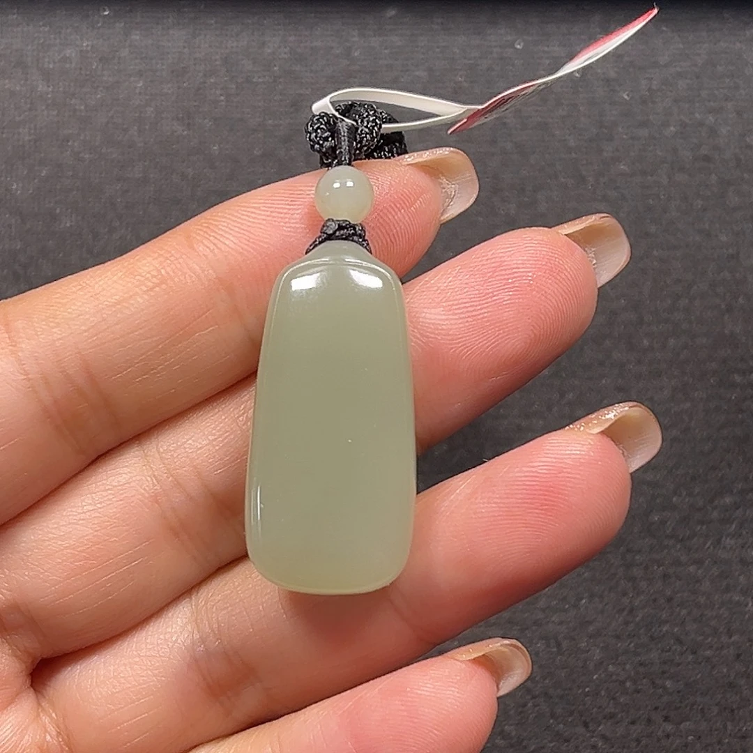 和田玉未镶嵌吊坠(不含链)