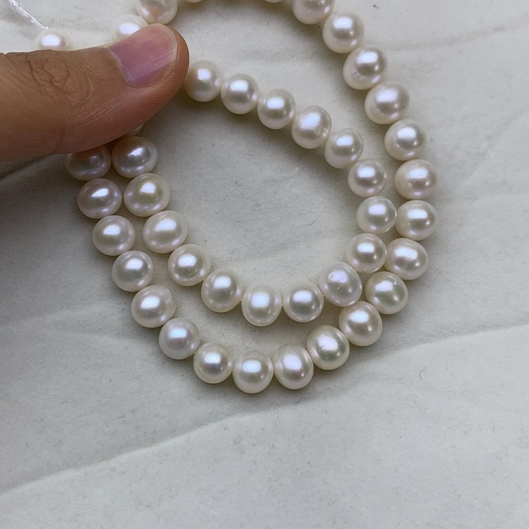 茜***香银S925镶嵌淡水珍珠颈饰