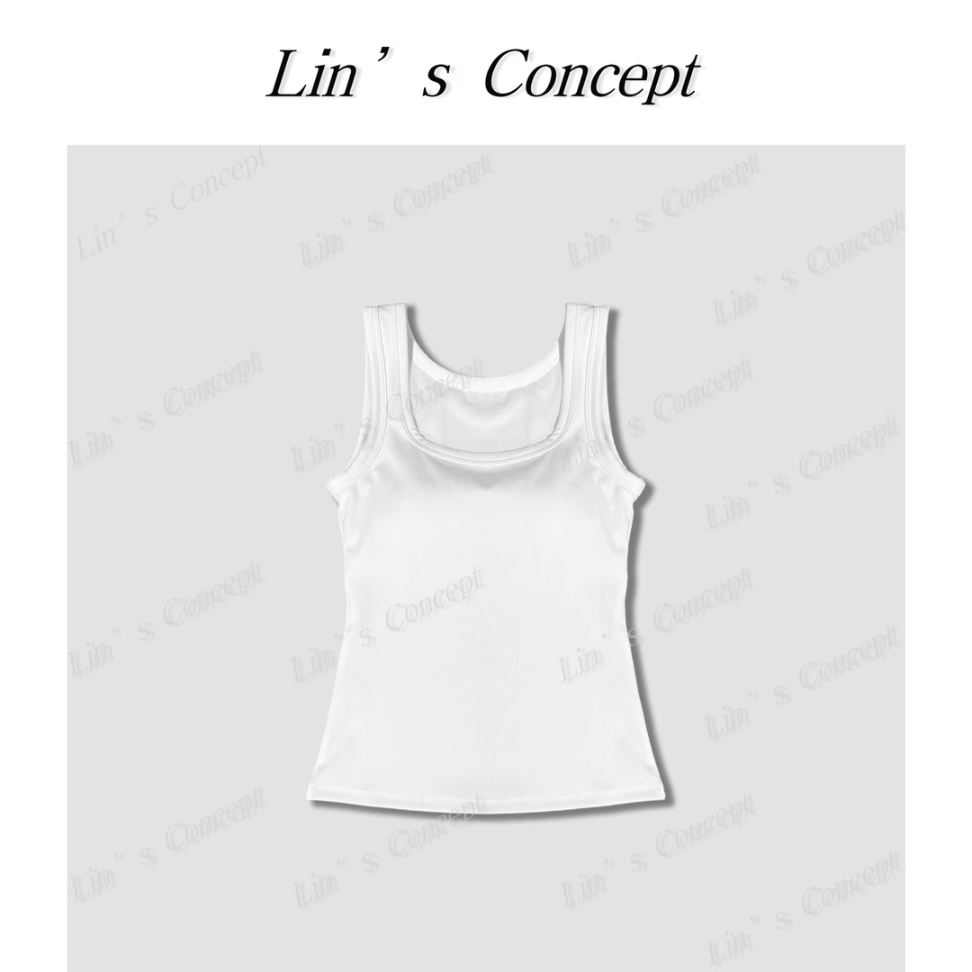 【Lin's concept】极简设计师款百搭修身显瘦美背 DL2404981