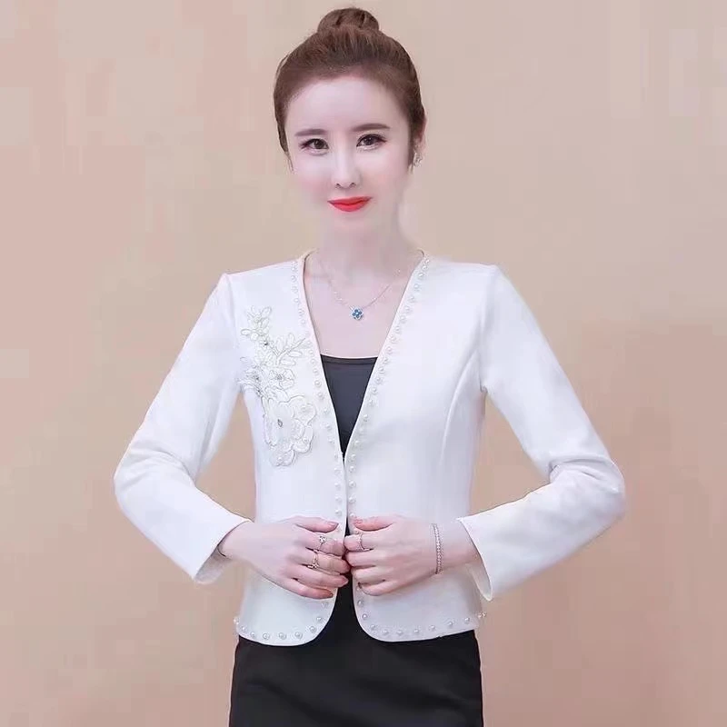 麂 安诗歌皮绒春秋款小洋装外套日常气质