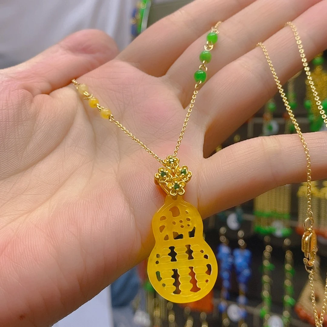 翡翠合金耳饰翡翠