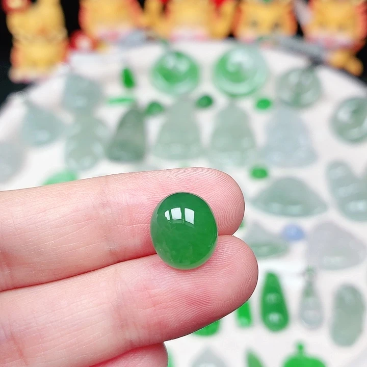 翡翠裸石缅甸天然A货翡翠