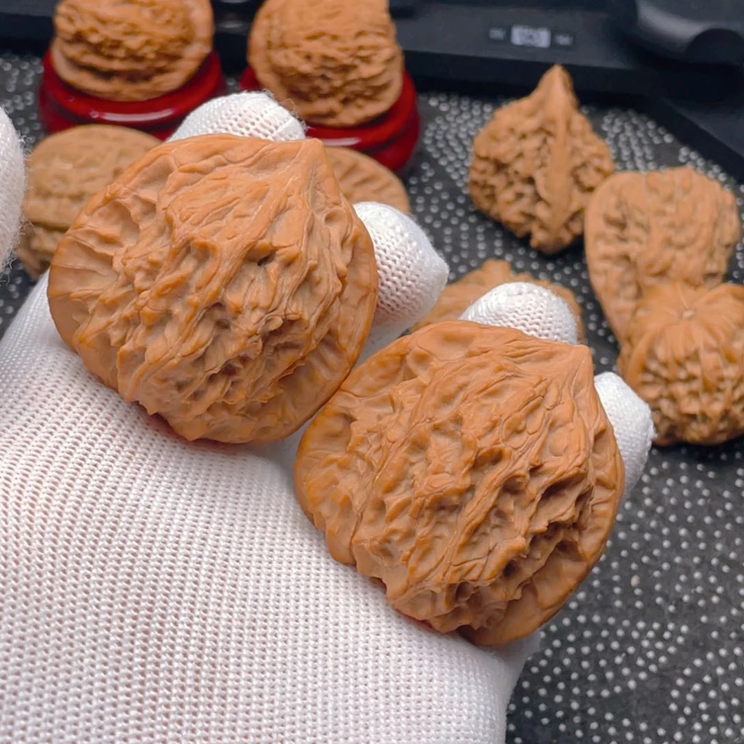 桃核吊坠文玩核桃全品昆仑顶45