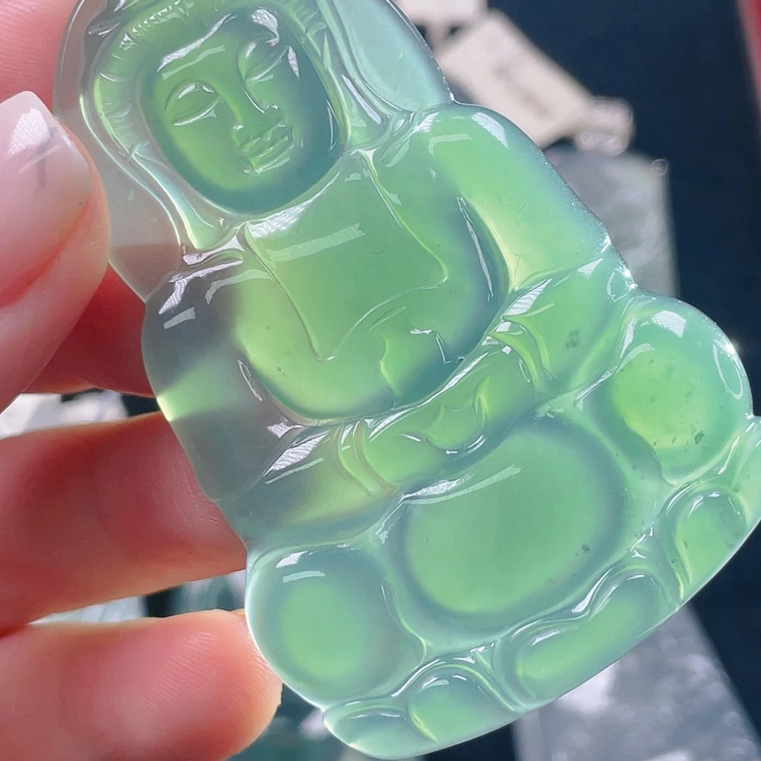 颈饰未镶嵌翡翠13，