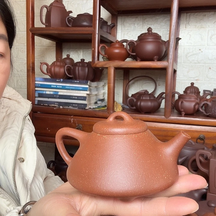 紫砂茶壶子治260cc半手工