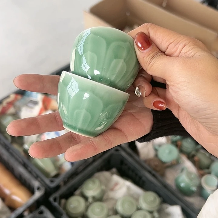 小米茶器龙泉青瓷