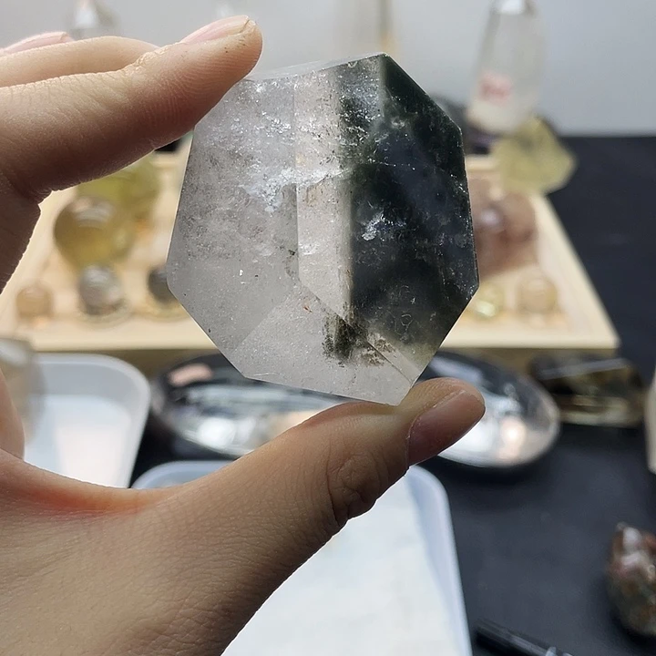 未镶嵌珠宝半成品水晶45水晶