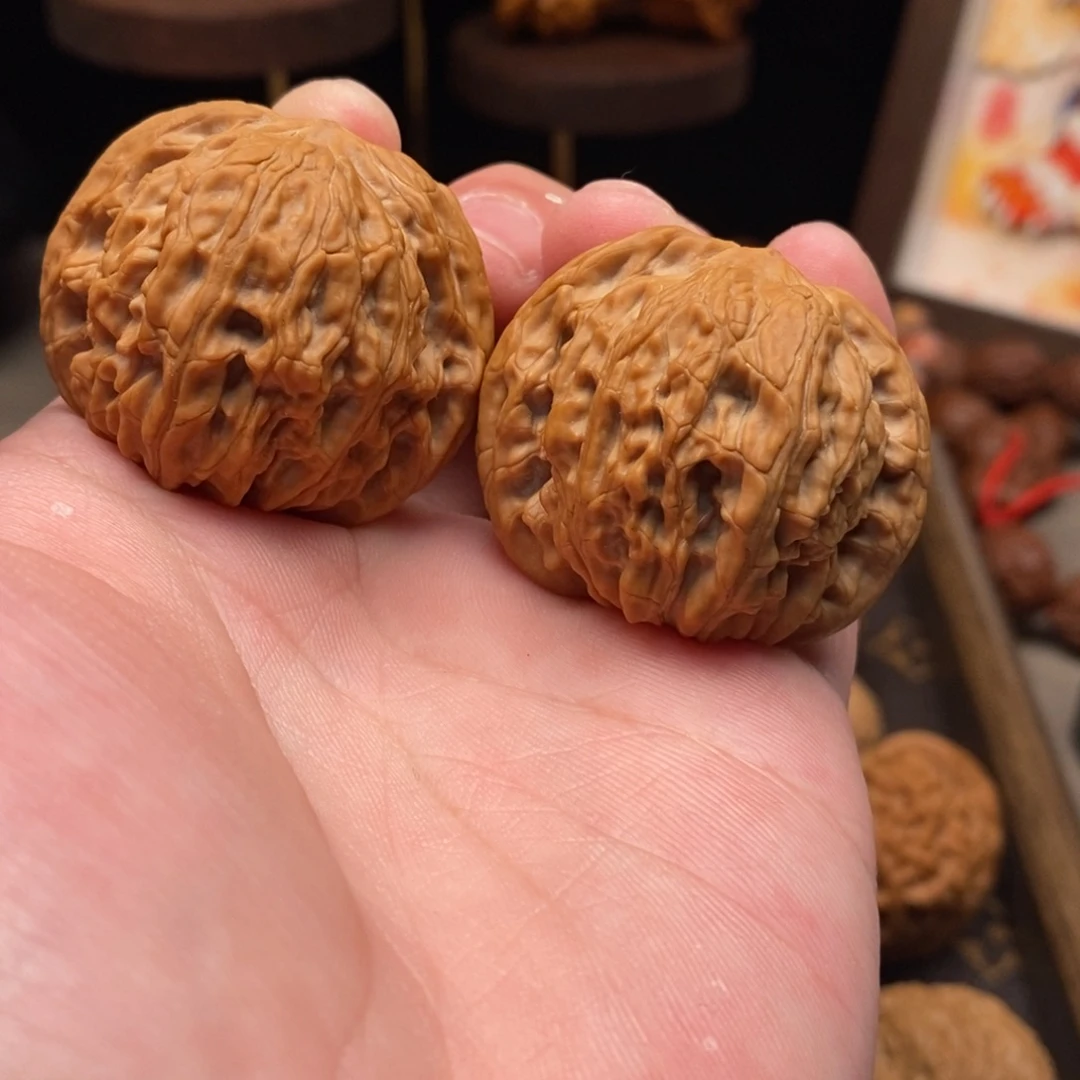 把件文玩核桃磨盘39全品