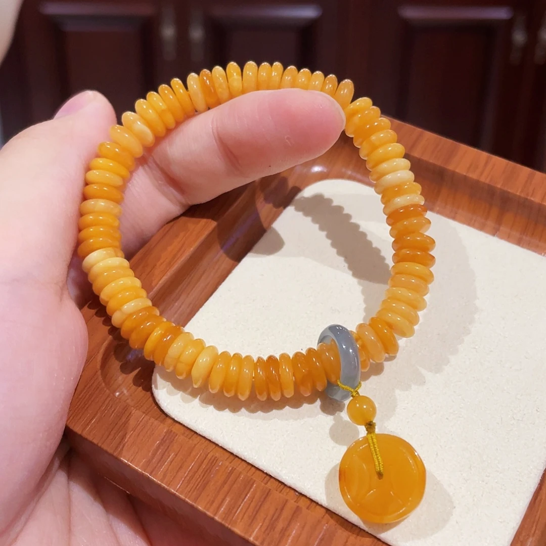 手链蜜蜡未镶嵌手串