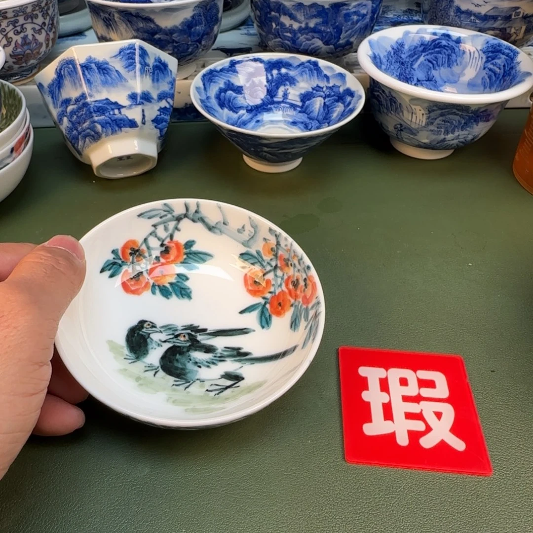 纯手工纯手绘茶具石头47