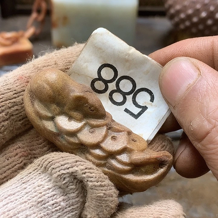 未镶嵌和田玉挂件昵*