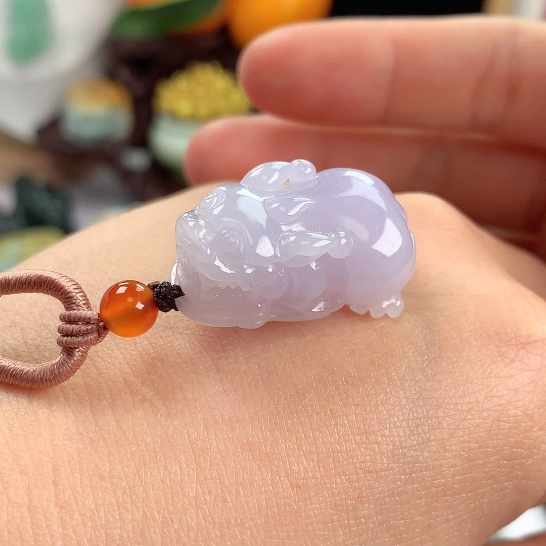 【闪购商品】翡翠颈饰未镶嵌翡翠貔貅