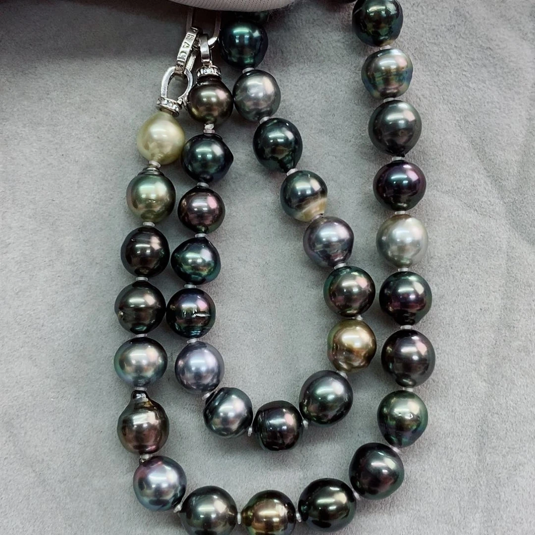 项链未镶嵌海水珍珠9-10