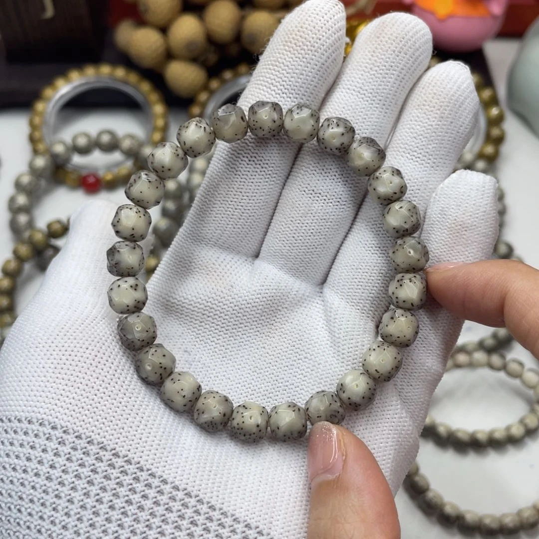 星月菩提手串胡**六9mm无相糯冰