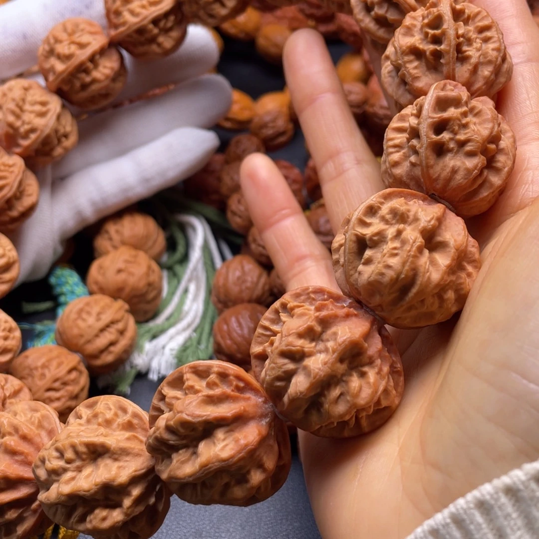 文玩核桃手串龙脊