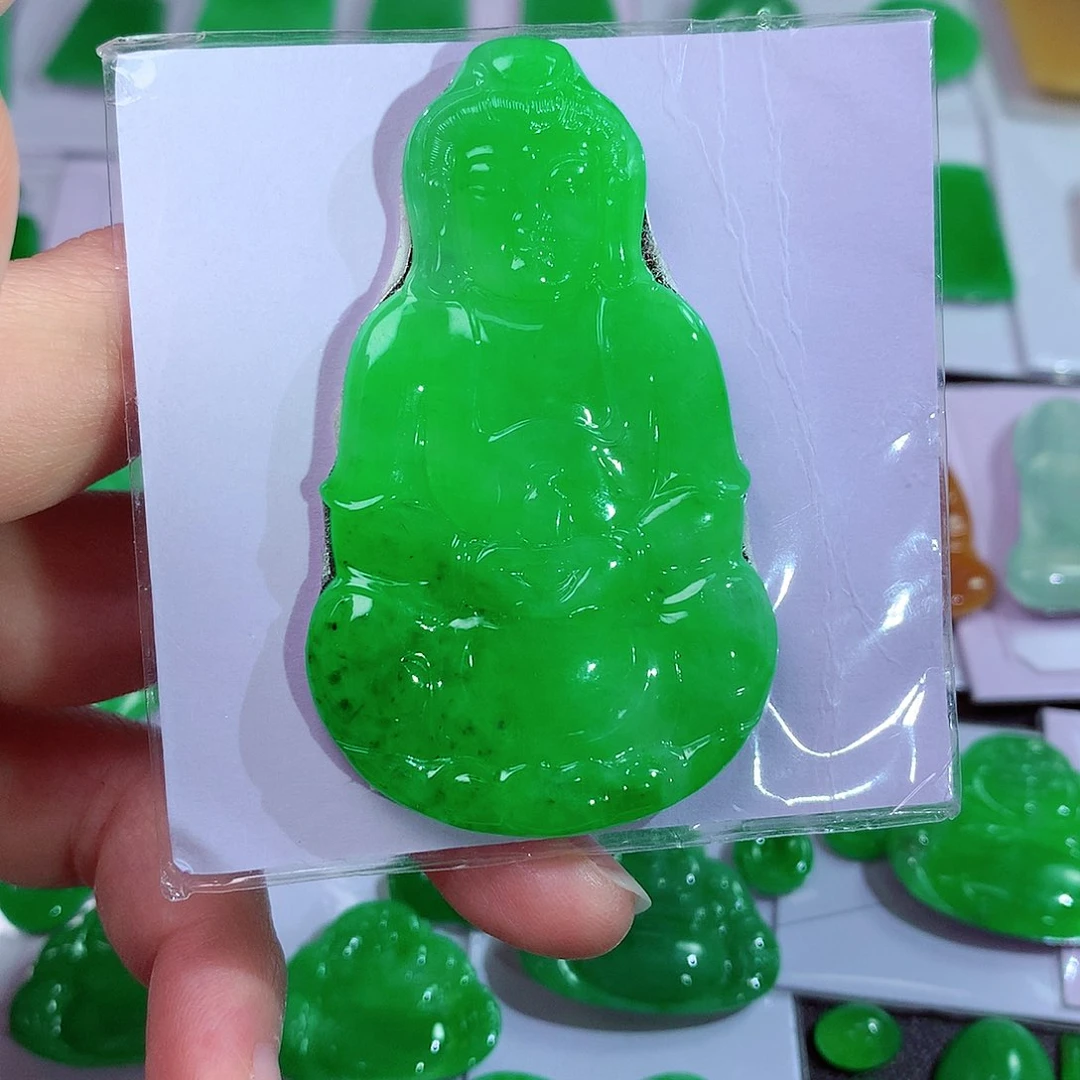 吊坠(赠链)未镶嵌翡翠天然翡翠