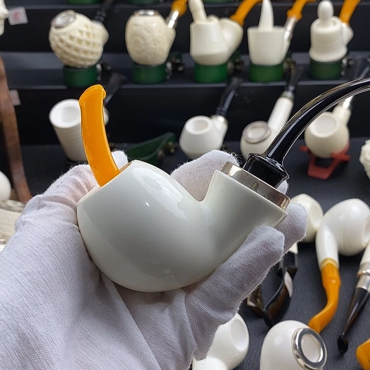 阿***掰土耳其海泡石烟斗