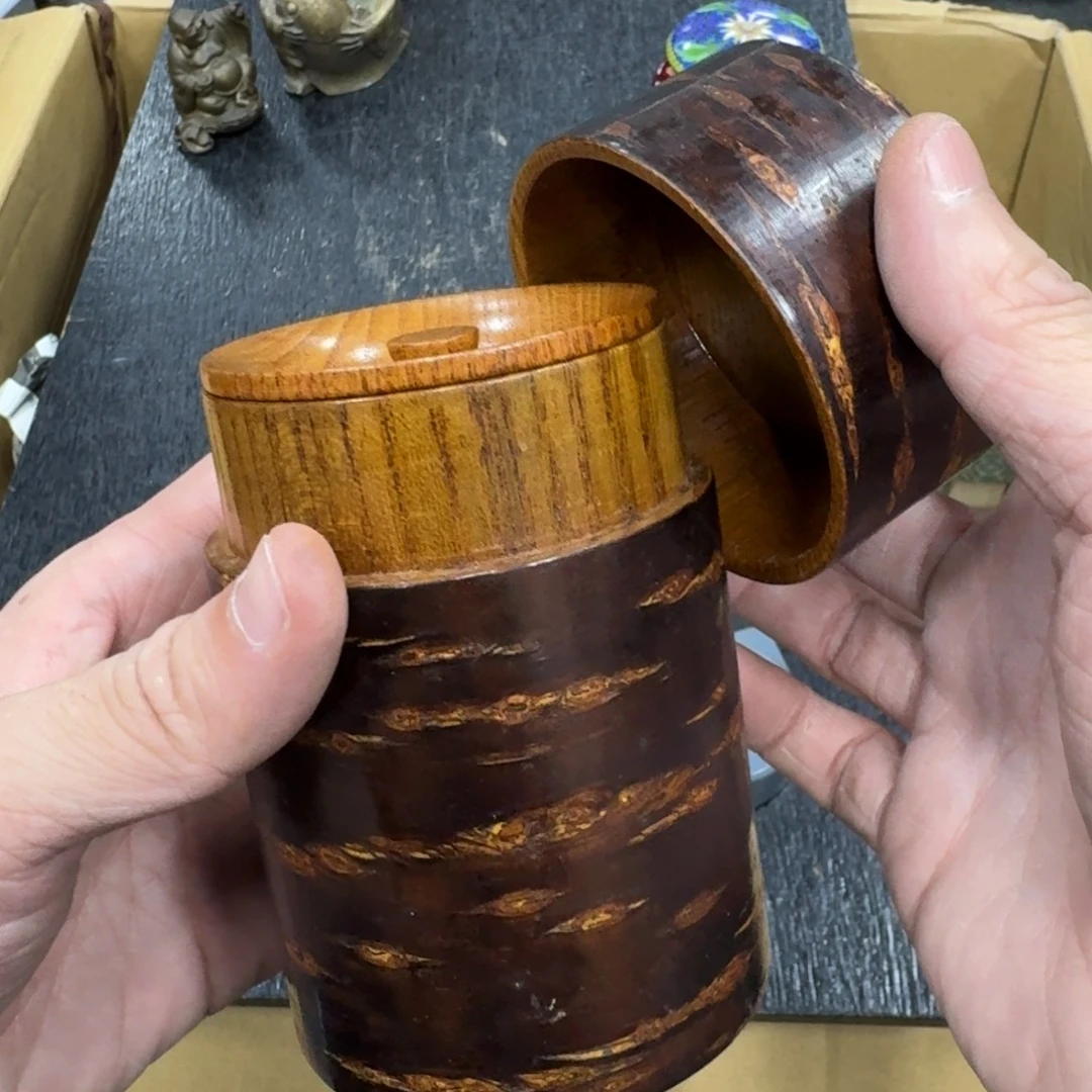 木日本中古艺术品摆件