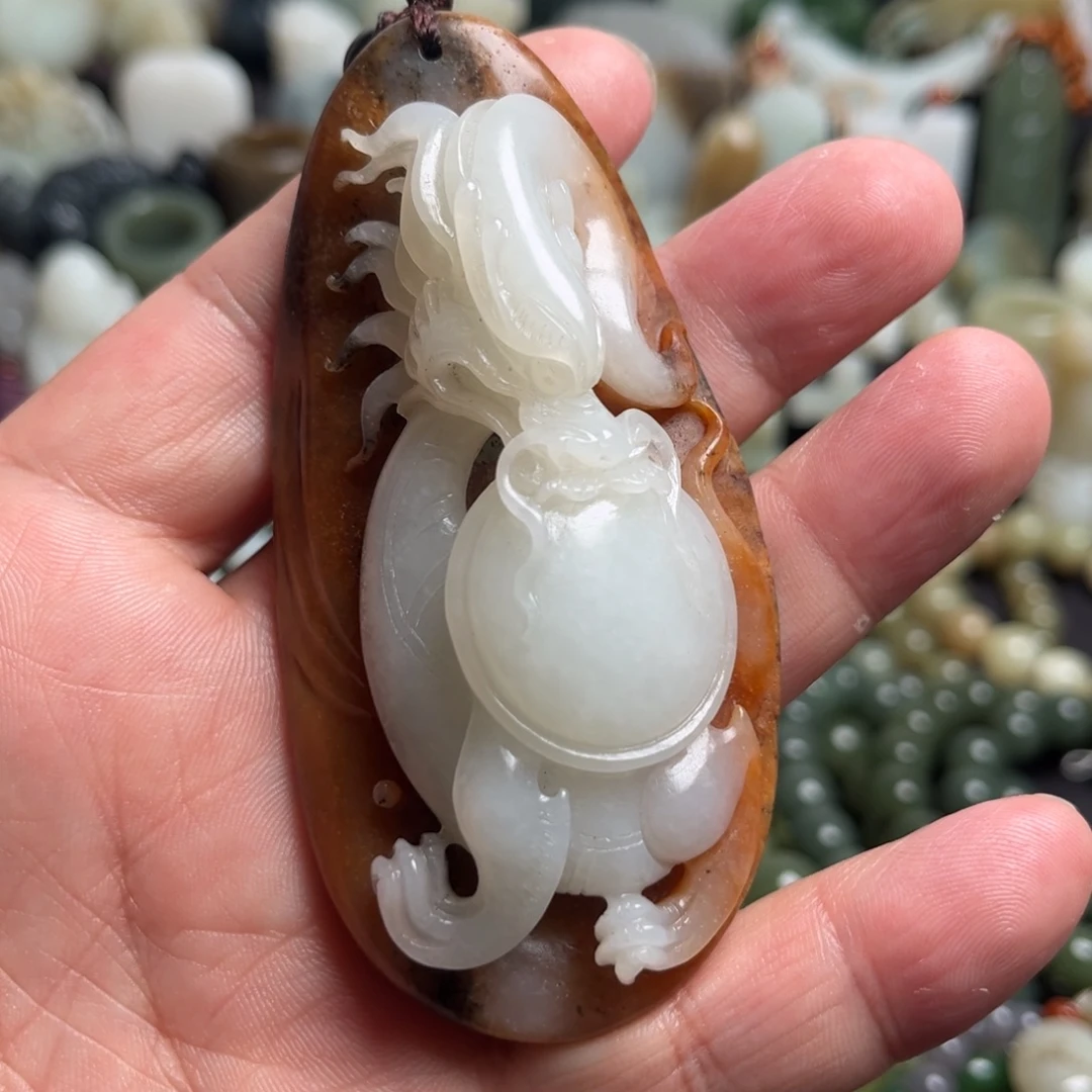 和田玉（子料）未镶嵌吊坠(不含链)