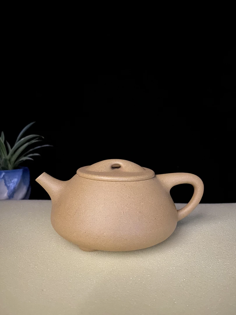 满瓢壶。本绿。全手工制作。50目。290cc