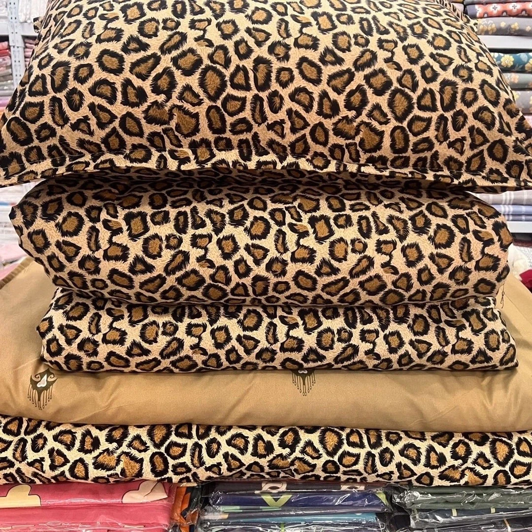 豹纹kir lik新疆特莱斯特色单人三件套床上用品床单宿舍家