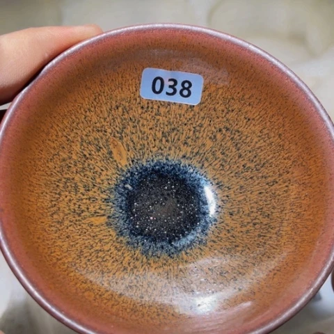 茶盏原矿原釉柴烧建盏