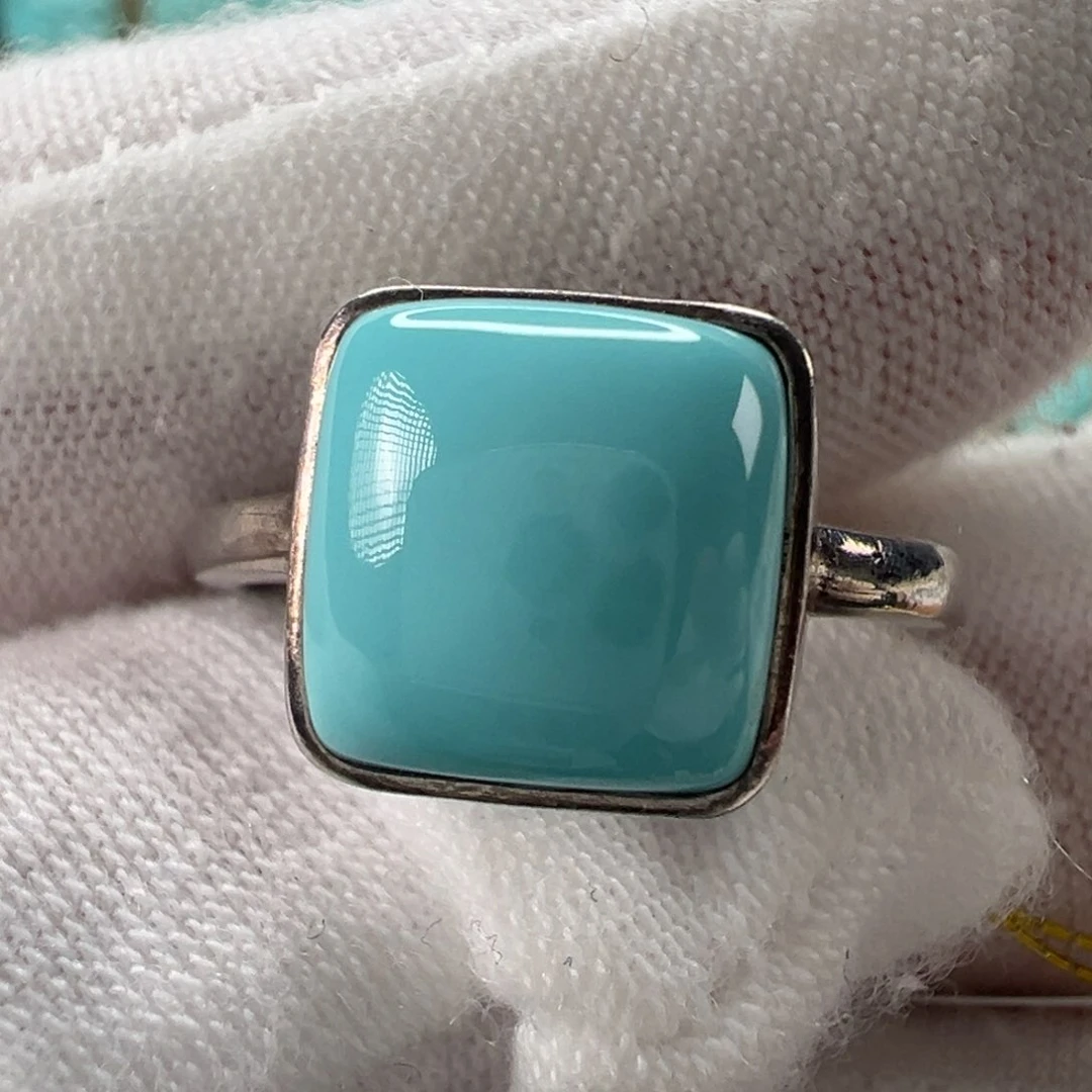 银S925镶嵌绿松石配饰