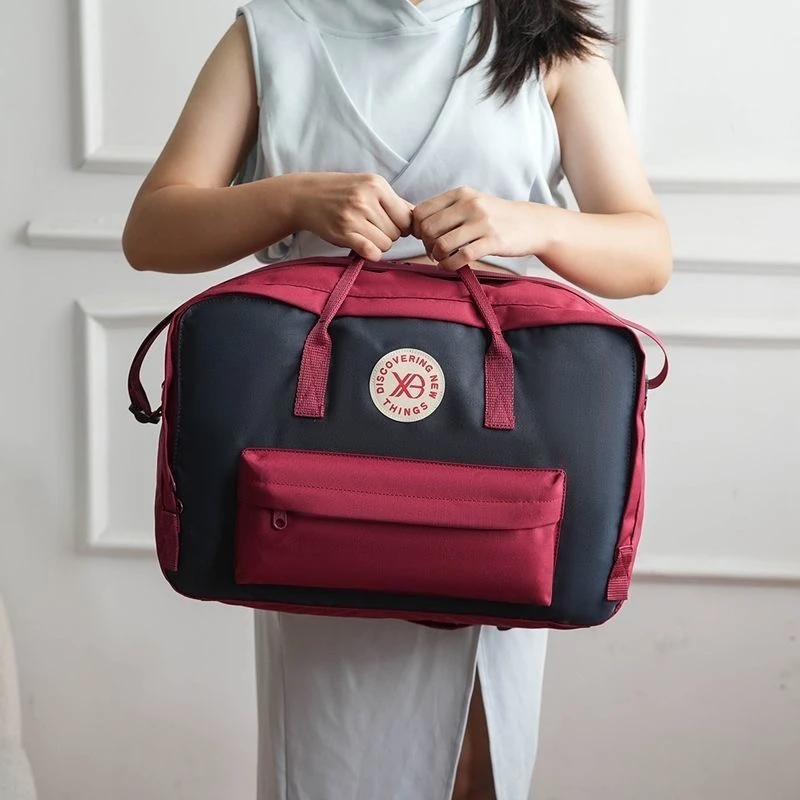 ASGONY男女通用户外旅行包尼龙学生书包防泼水休闲电脑双肩背包