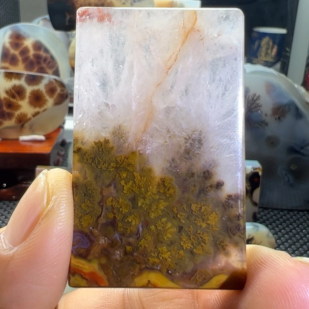 未镶嵌玛瑙/玉髓珠宝奇石