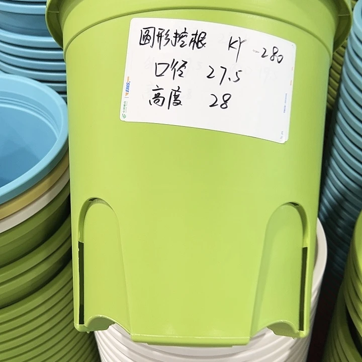 正品圆控口27.5高27果绿无托5只