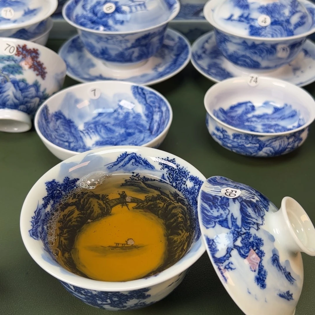 木木景德镇纯手工纯手绘茶具59