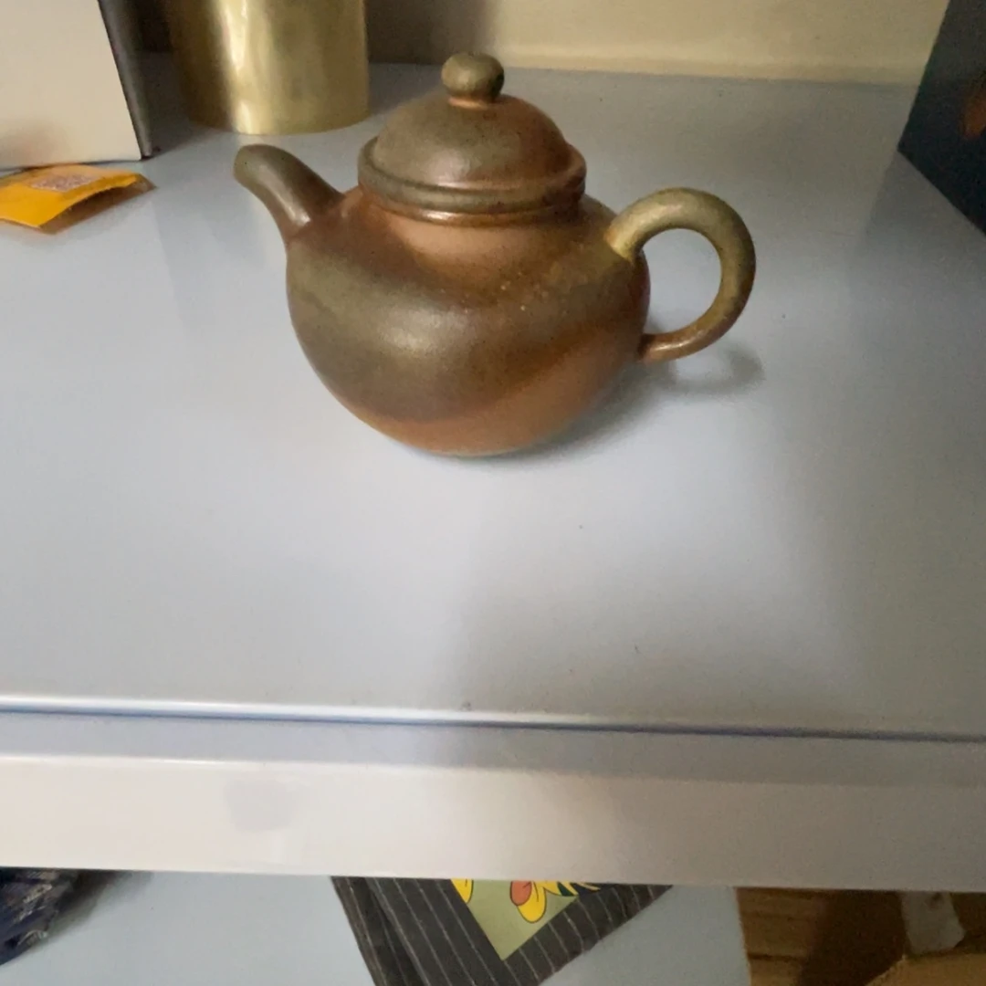 紫砂茶壶柴烧多掇250cc