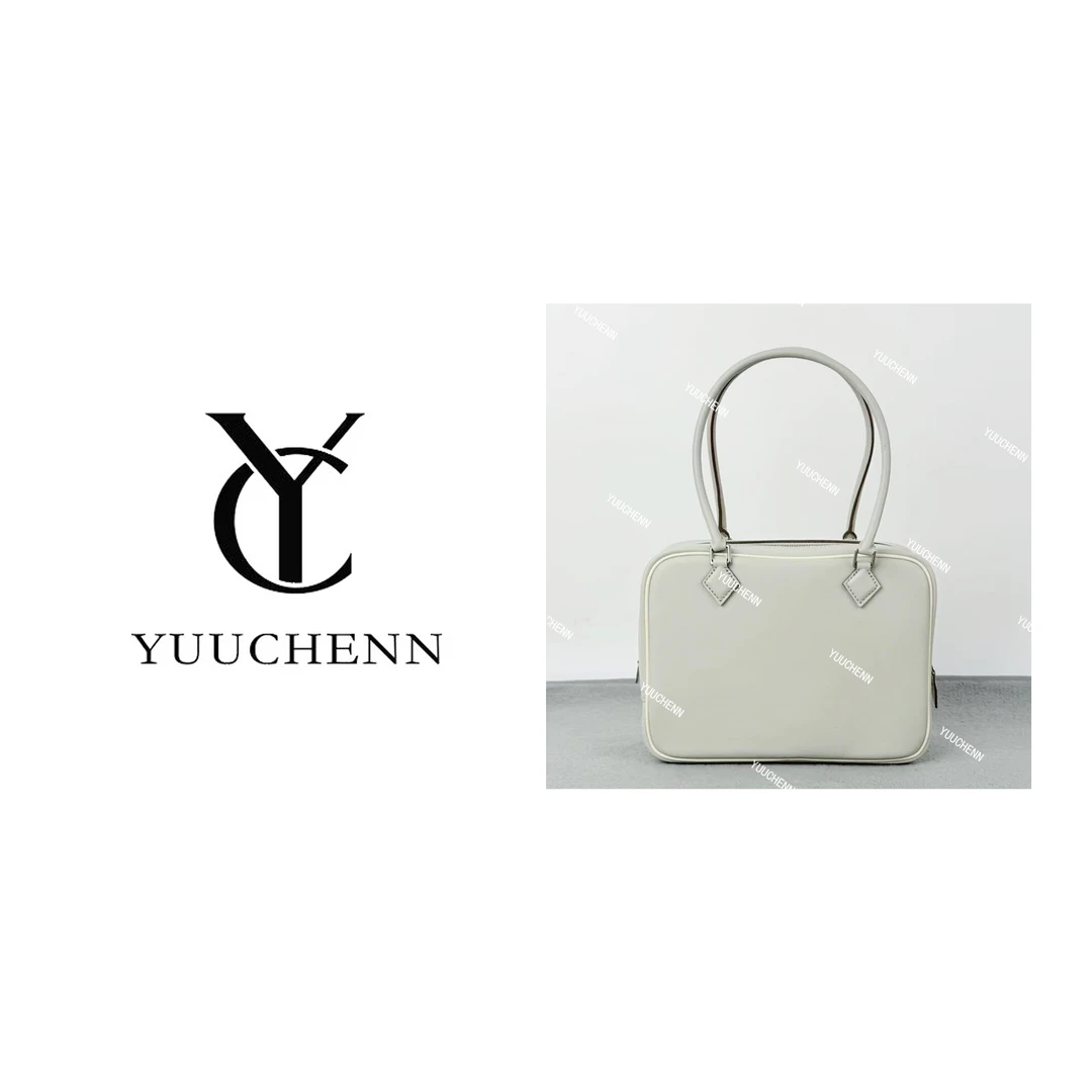 YUUCHENN/20cm原创设计高定真皮包HH6654