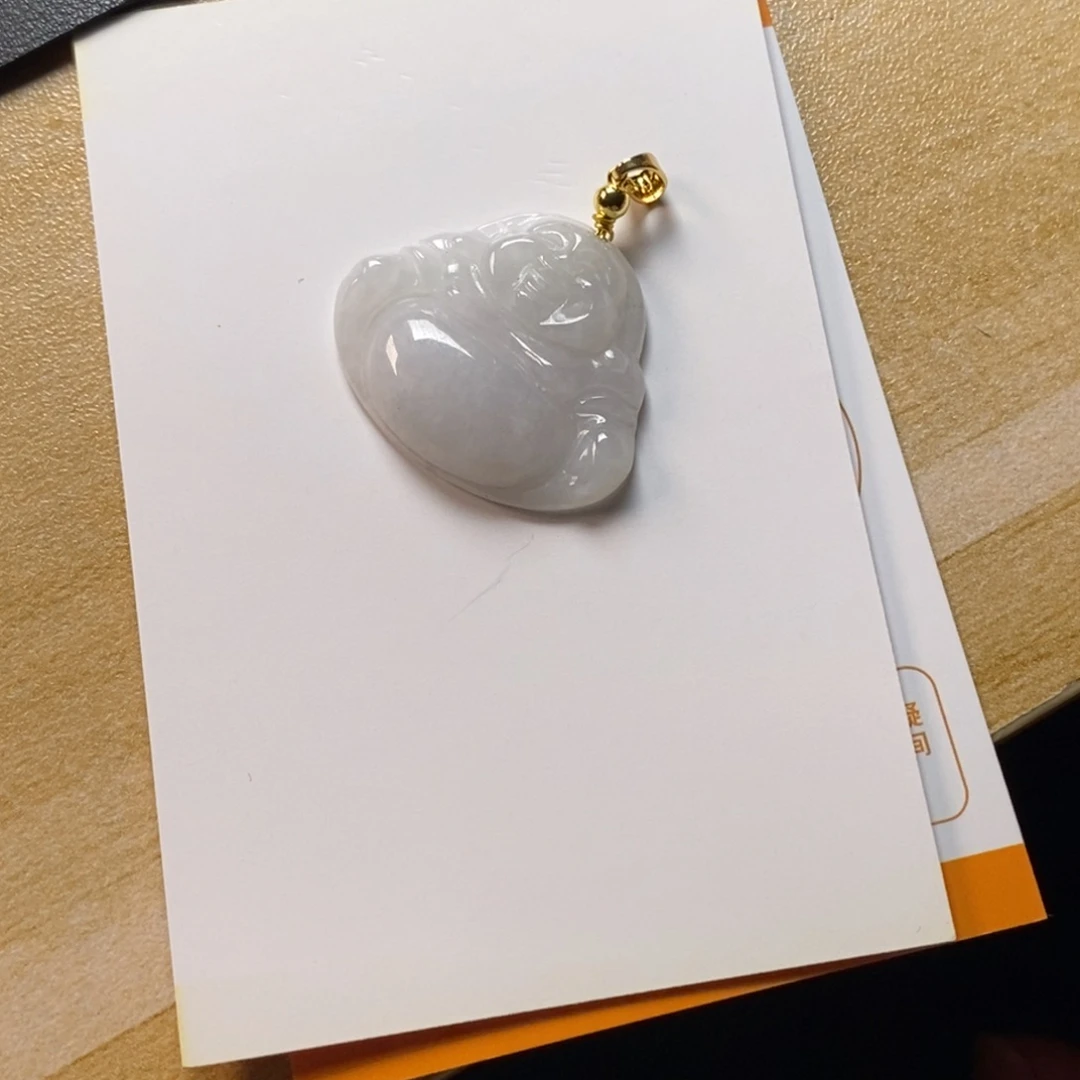 颈饰未镶嵌翡翠天然