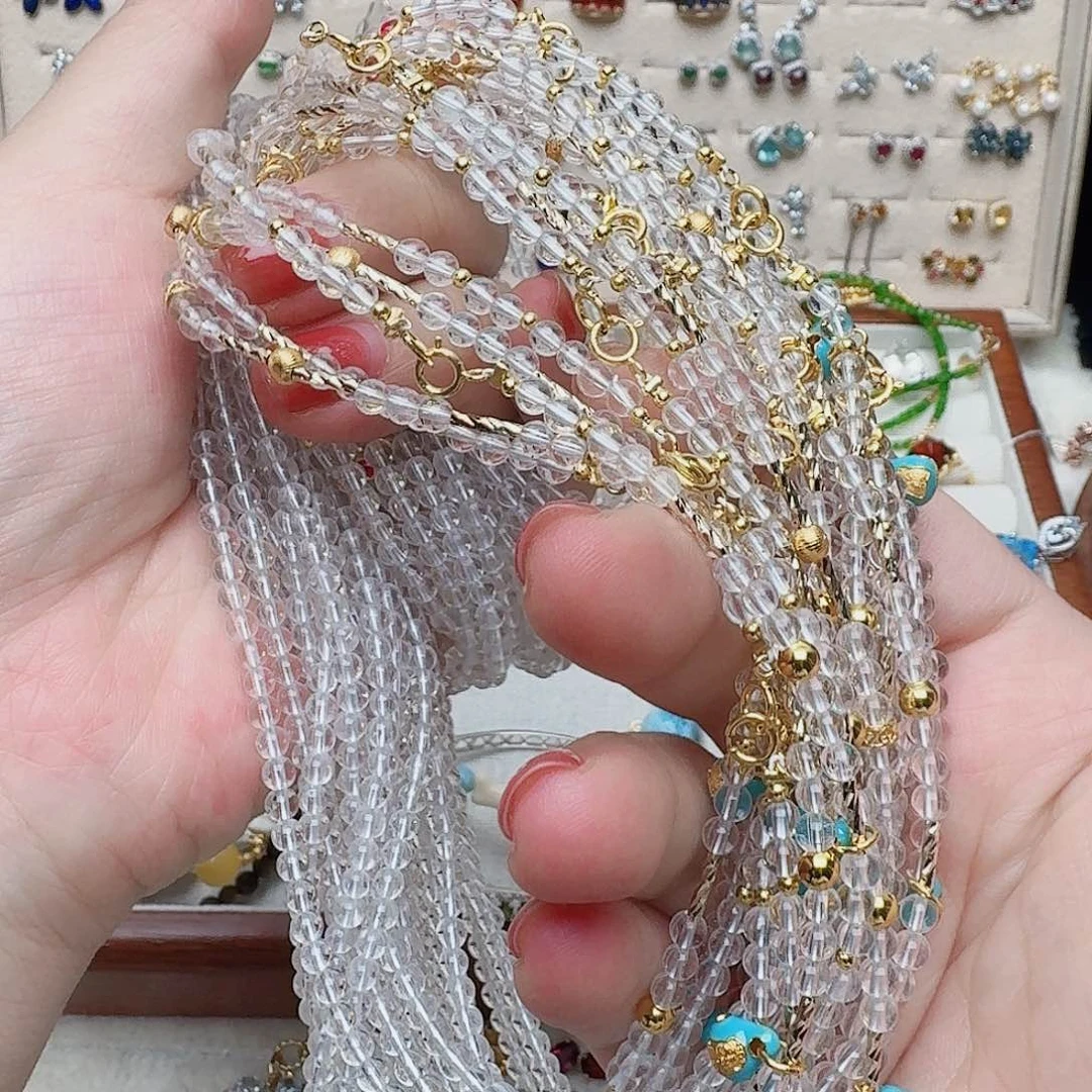 水晶颈饰未镶嵌发一件