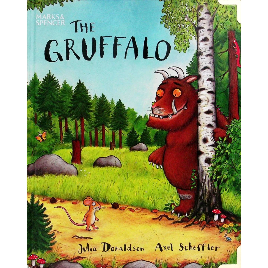 英语原版书咕噜牛TheGruffalo绘本亲子共读3-6岁