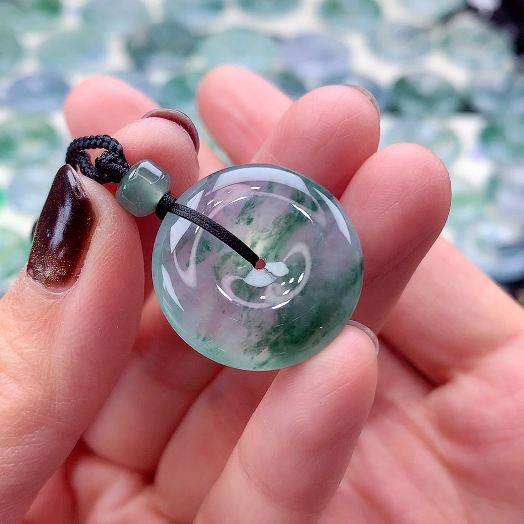 颈饰未镶嵌翡翠编号27-尺寸22/5.7