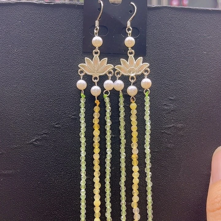 陵***犀银S925镶嵌耳饰淡水珍珠