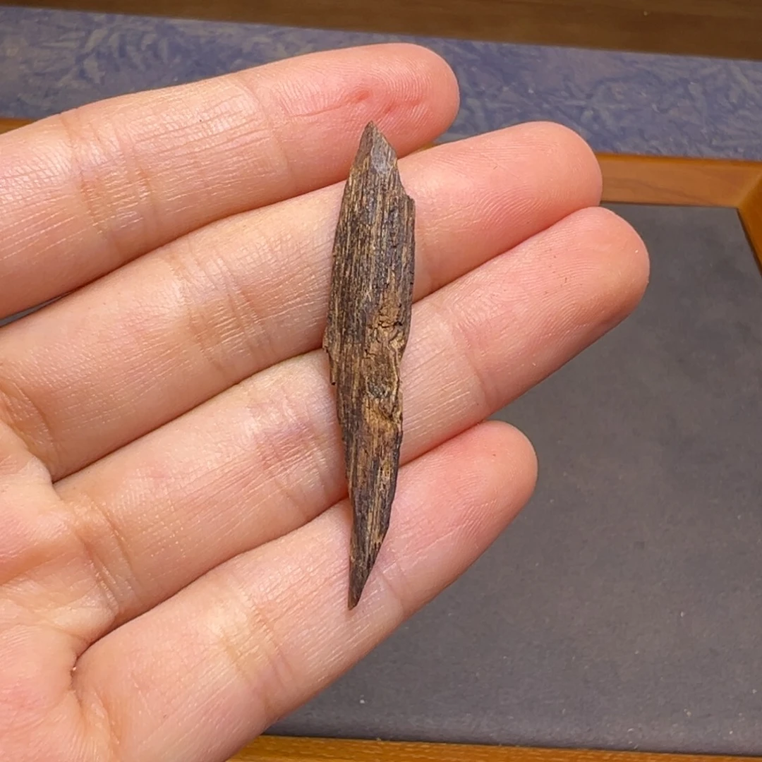 沉香碎屑沉香海南沉水70年代糖结牙沉0.5克