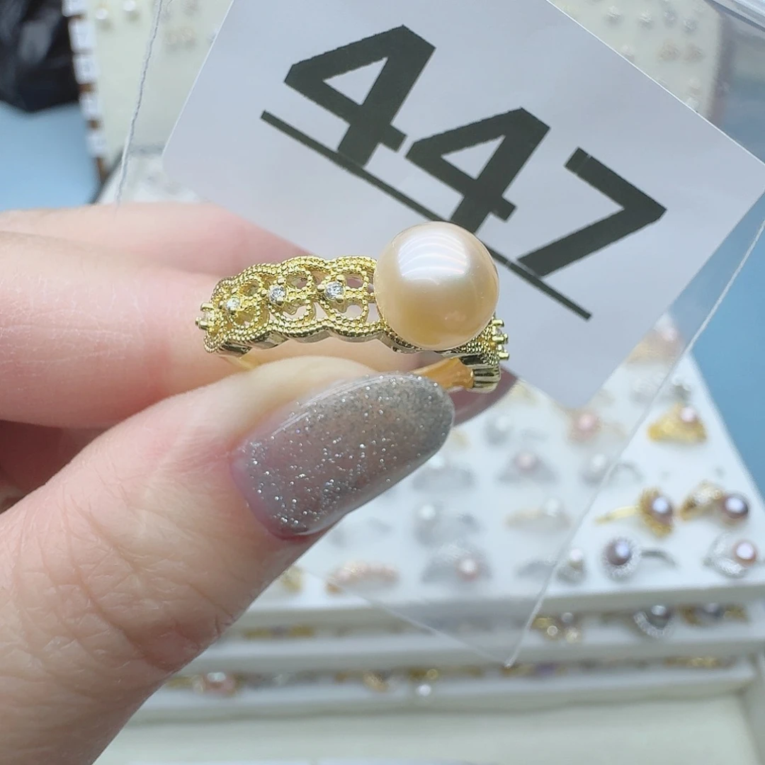 淡水珍珠珠宝奇石合金447