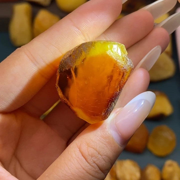 未镶嵌定制琥珀蜜蜡