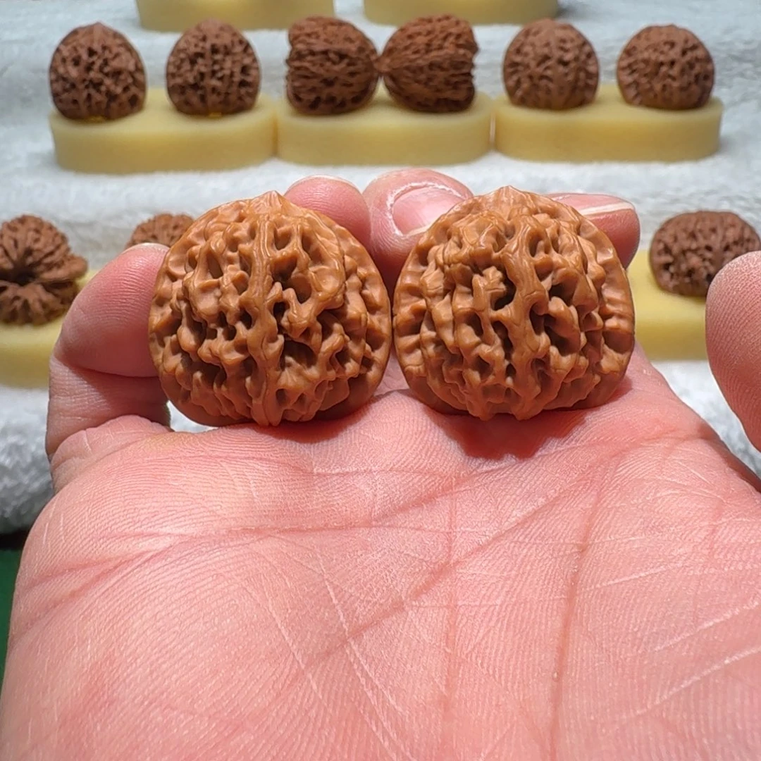 放***看吊坠文玩核桃秦闷34