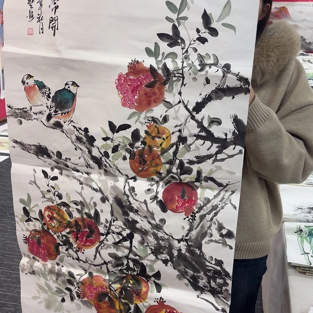 国画国画作品纯手绘
