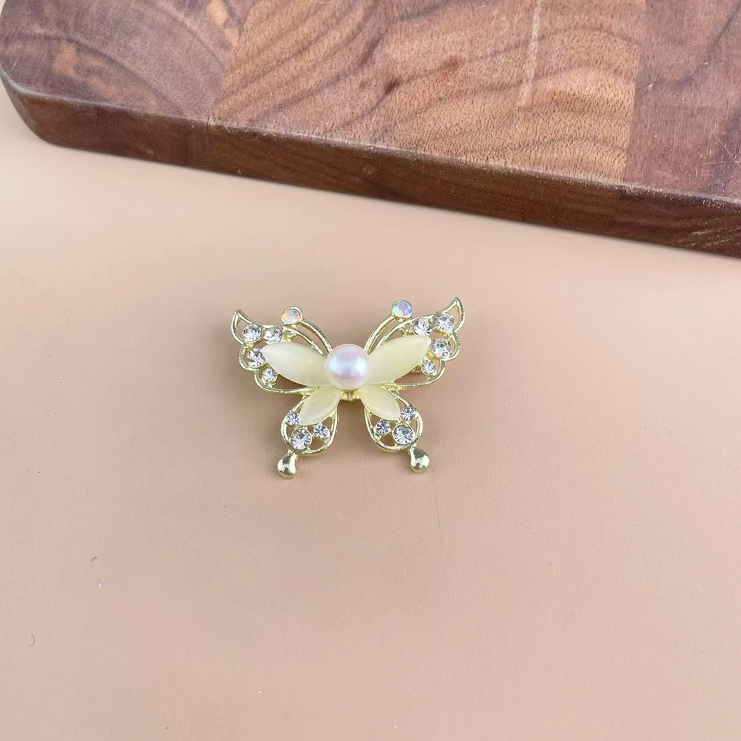 【举石饰品】X02-133-691珍珠胸针（一件/多样性发/约8mm）K