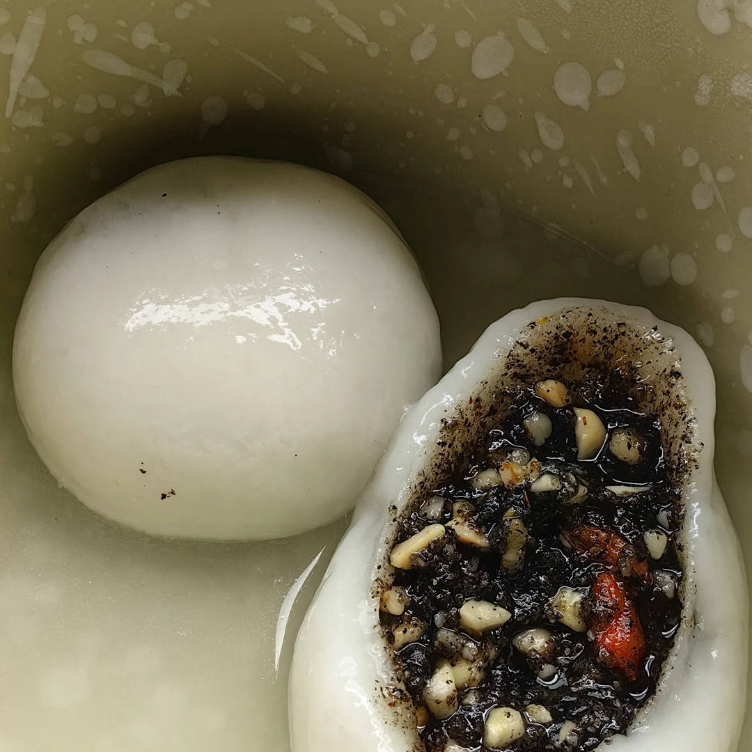郑婆婆家黑芝麻花生馅手工汤圆