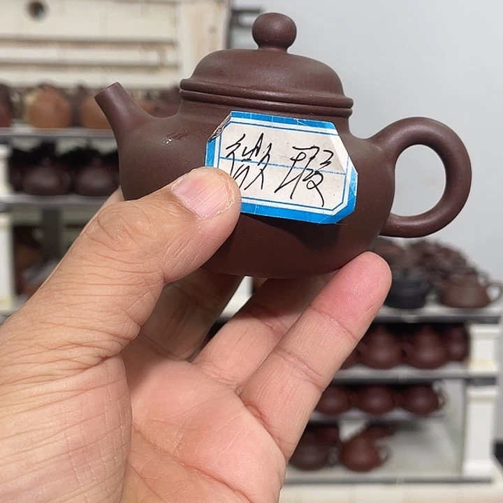 紫砂茶壶60目紫泥小荣天120cc